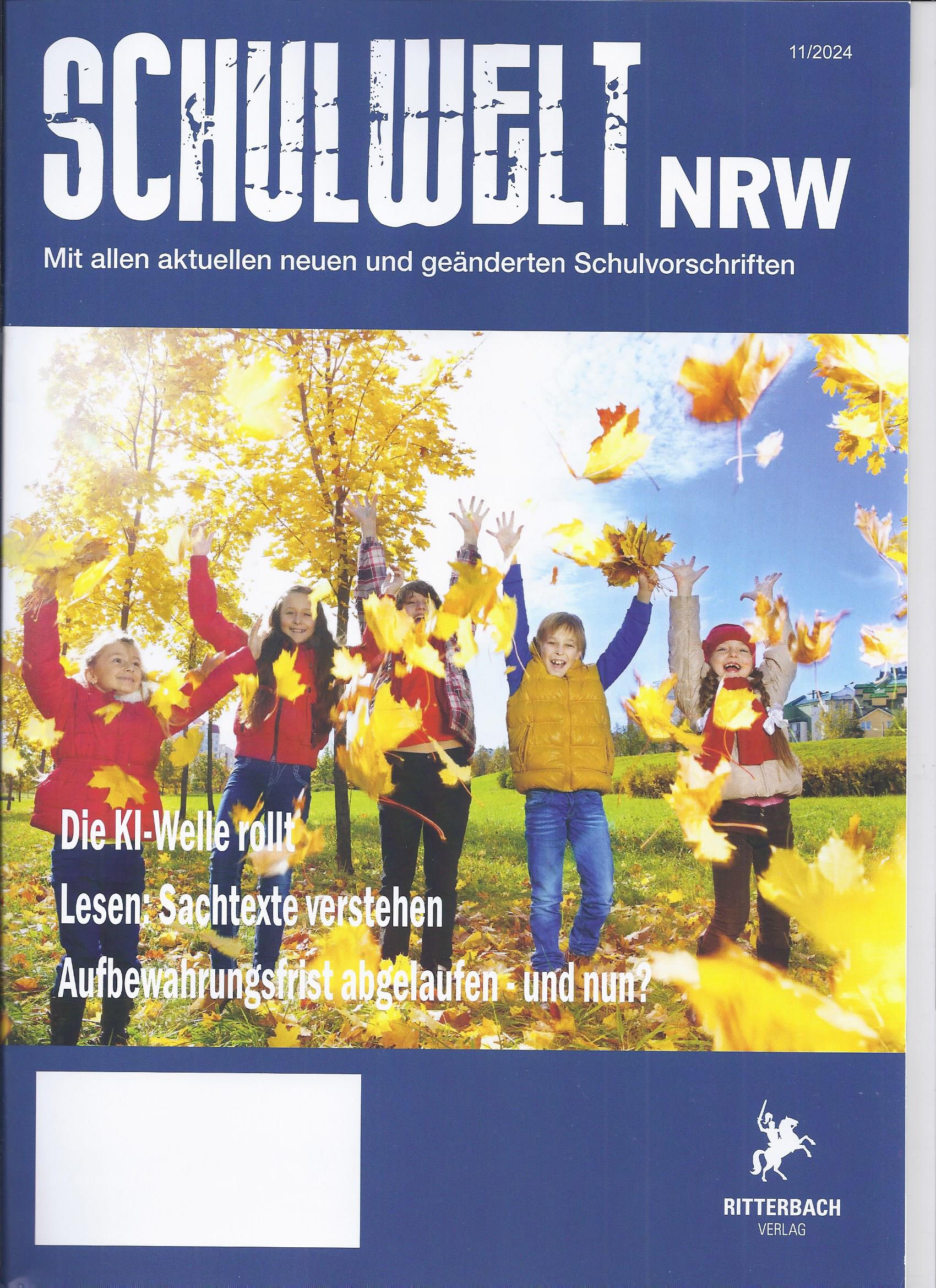 Deckblatt Schulwelt 11_2024